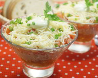 Салат с помидорами Ассоль