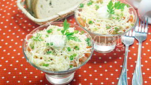 салат с помидорами ассоль