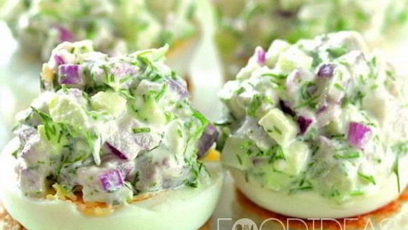 Рецепт Салат с селедкой и яблоком