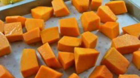 салат с тыквой и фетой