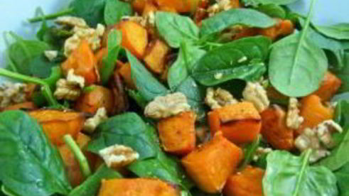 салат с тыквой и фетой