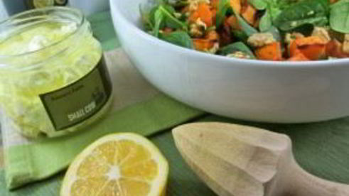 салат с тыквой и фетой