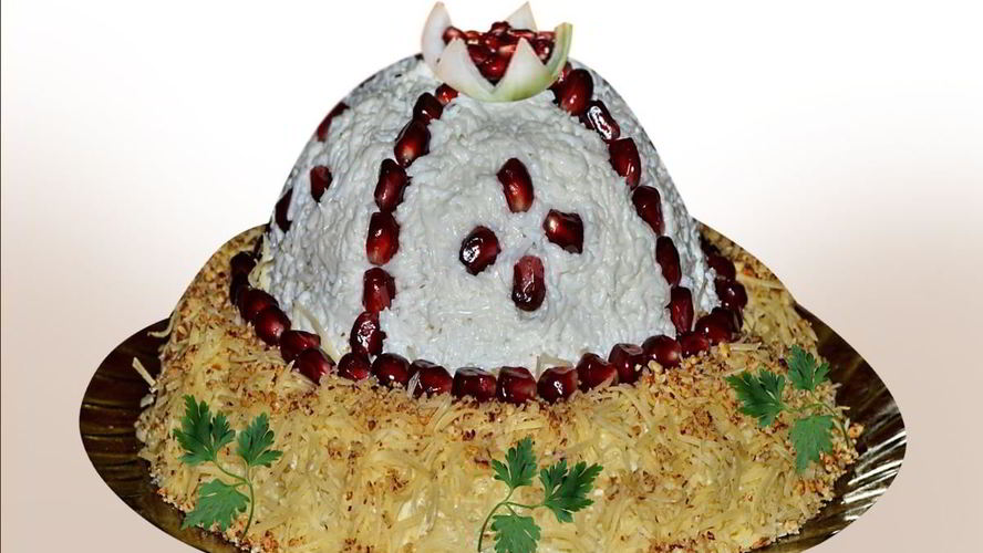 Рецепт салат шапка мономаха с сельдью