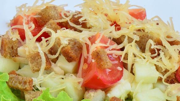 Рецепт Салат Цезарь с фетой