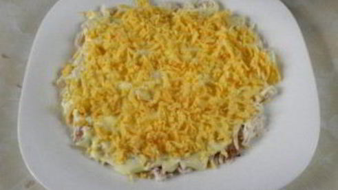 слоеный салат изумрудная россыпь