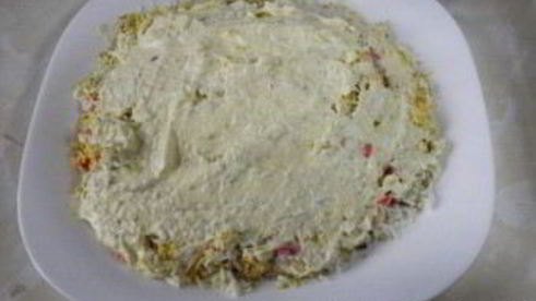 слоеный салат изумрудная россыпь