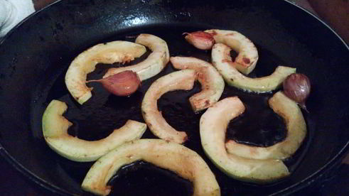 теплый салат бабье лето