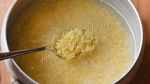 теплый салат с булгуром