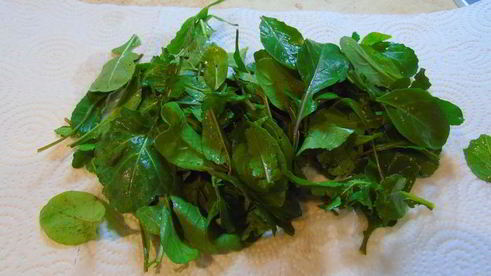 теплый салат с тыквой и грушей