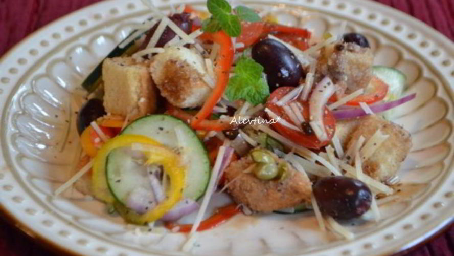 Рецепт тосканский салат панцанелла