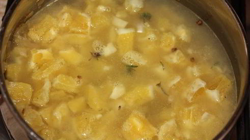 апельсиново-медовый соус с кориандром