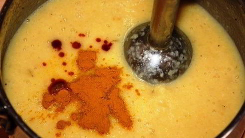 апельсиново-медовый соус с кориандром