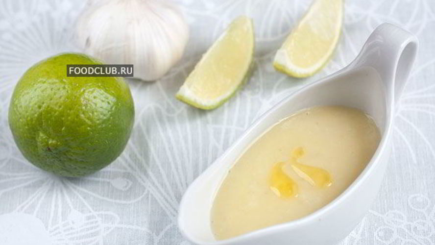 Рецепт чесночный соус