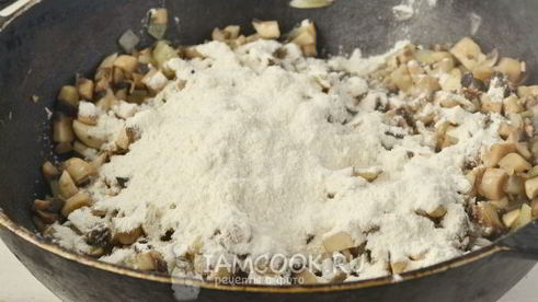 грибной соус со сметаной