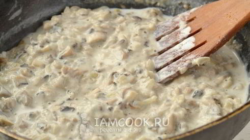 грибной соус со сметаной