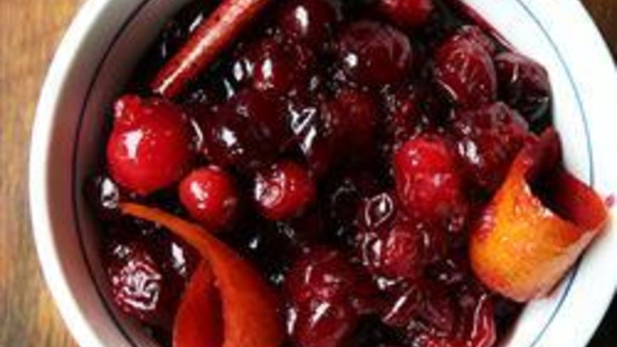 Рецепт клюквенный соус к птице