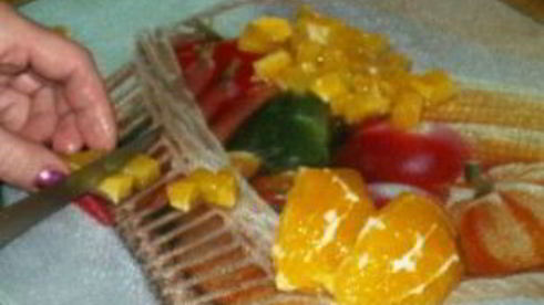 клюквенный соус с апельсинами