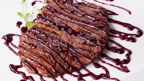 Рецепт Малиновый соус к мясу