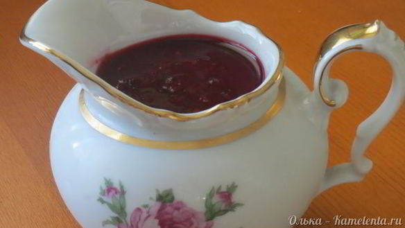 Рецепт Пикантный соус из слив к мясным блюдам