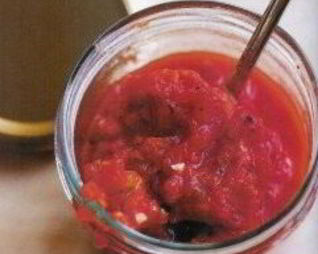 Простой томатный соус для пиццы