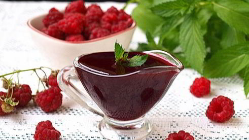 пряный малиновый соус