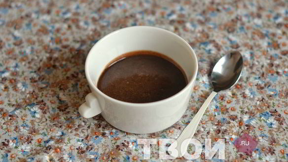 Рецепт Сливочно-шоколадный соус