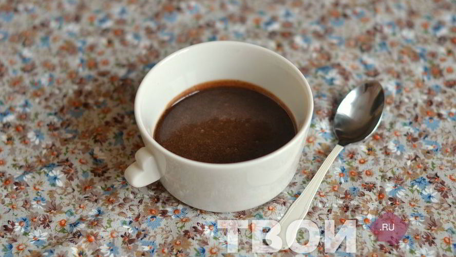 Рецепт сливочно-шоколадный соус