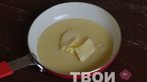 сливочно-шоколадный соус