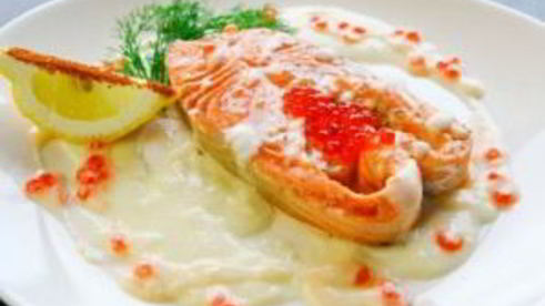 сливочный соус к рыбе с икрой