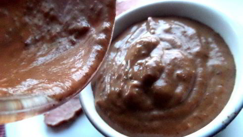 сливочный соус с черносливом