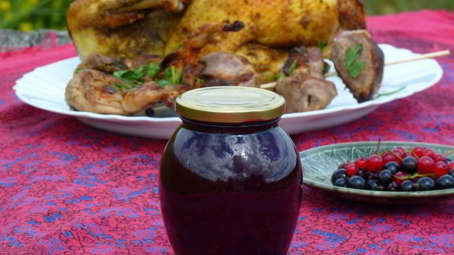 Рецепт смородиновый соус к птице