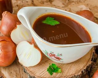 Соус демиглас из овощей