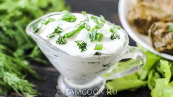 Рецепт Соус для долмы