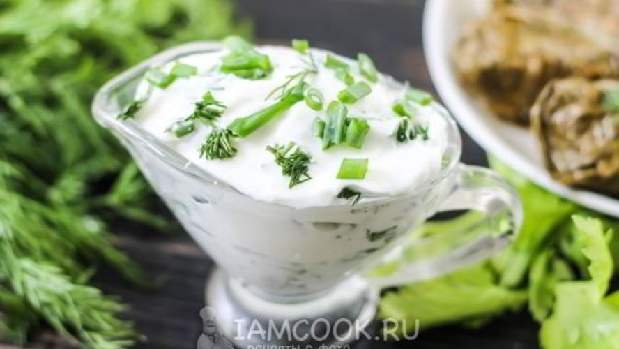 Рецепт соус для долмы
