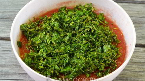 соус для шашлыка с кинзой