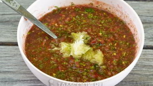 соус для шашлыка с кинзой