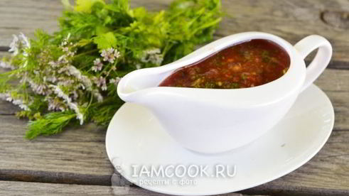 соус для шашлыка с кинзой