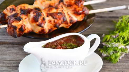 соус для шашлыка с кинзой