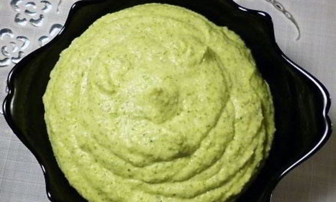 Соус из брокколи для рыбы