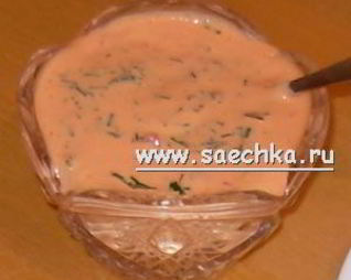 Соус из брынзы