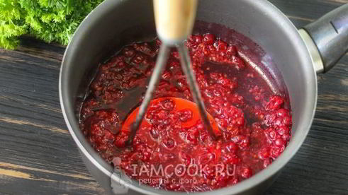соус из красной смородины к мясу