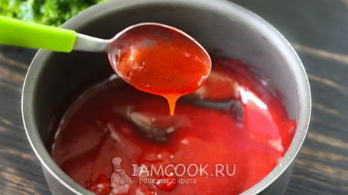 соус из красной смородины к мясу