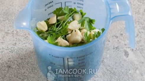 соус из петрушки по-канарски