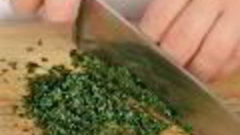 соус из шампиньонов с петрушкой