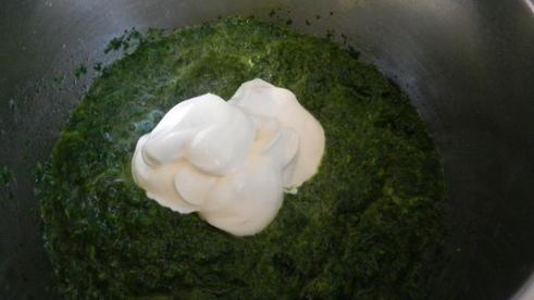 соус из шпината