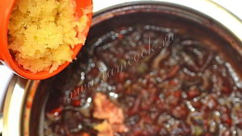 соус из слив на зиму