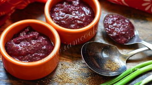 соус из слив на зиму