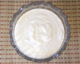 Соус из взбитой белой фасоли