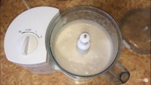 соус из взбитой белой фасоли