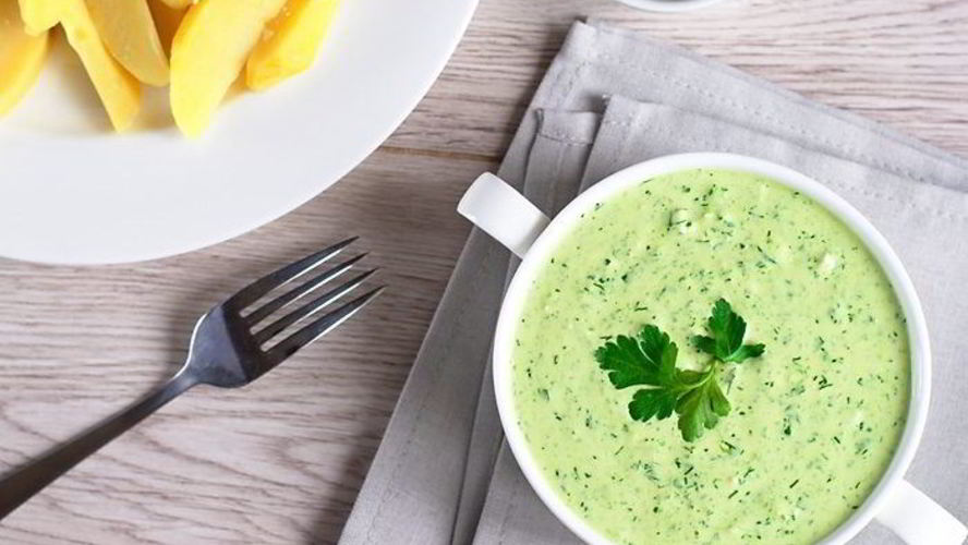 Рецепт соус из зелени